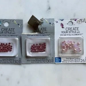 Flat Back Create Your Style Swarovski Charms Swarovski Crystal